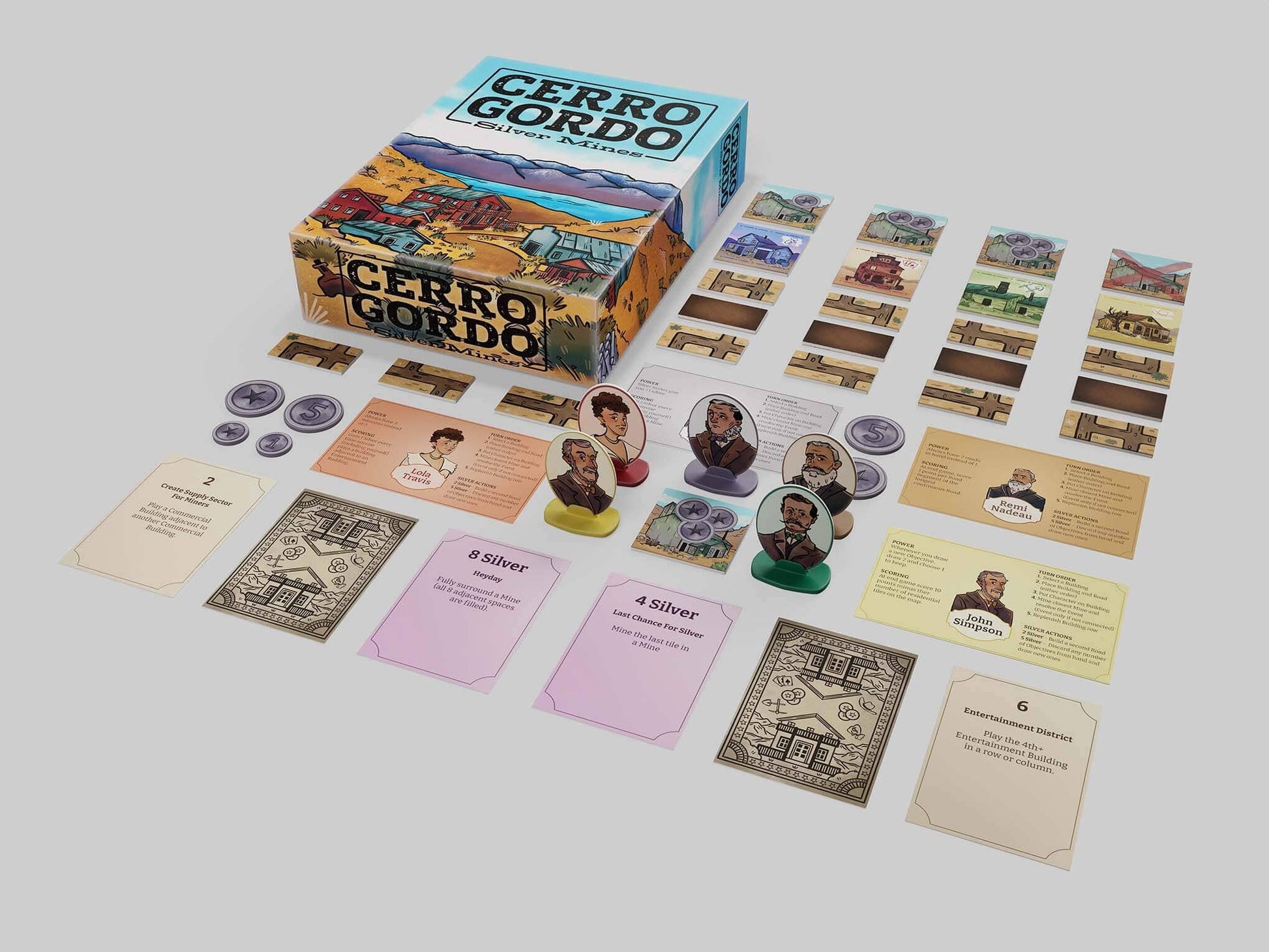 Cerro Gordo Game - Ghost Town Living Games